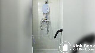 Perverted Satan Scat Slave Takes A Satan Enema Par