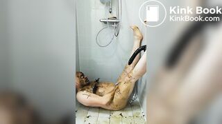 Perverted Satan Scat Slave Takes A Satan Enema Par