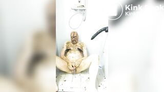 Perverted Satan Scat Slave Takes A Satan Enema Par