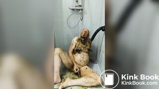 Perverted Satan Scat Slave Takes A Satan Enema Par