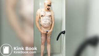 Perverted Satan Scat Slave Takes A Satan Enema Par