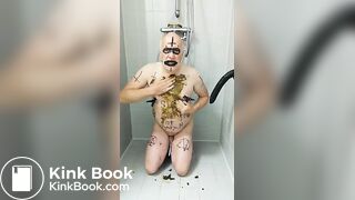 Perverted Satan Scat Slave Takes A Satan Enema Par