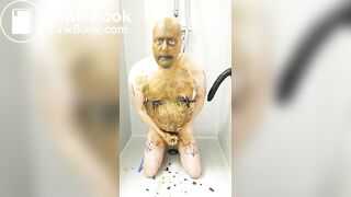 Perverted Satan Scat Slave Takes A Satan Enema Par