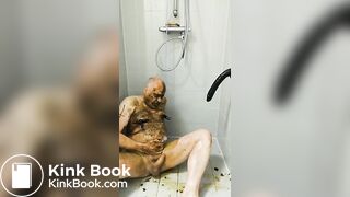 Perverted Satan Scat Slave Takes A Satan Enema Par