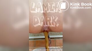 Creamy poop