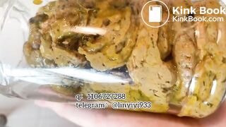 Beautiful women pooping in the toilet 125