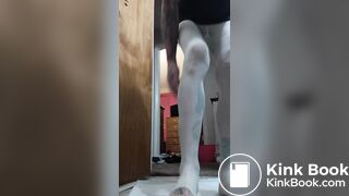 #white #pantyhose #pooping #scatbook #shit