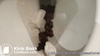Chick Takes A Massive Poop