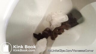 Chick Takes A Massive Poop