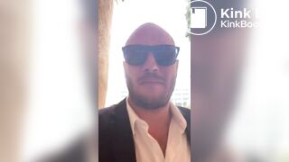 Defecates in the street