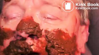 Total human toilet, scat eater for all black men