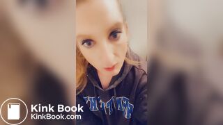 Girl enjoys eating her shit