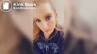 Girl enjoys eating her shit