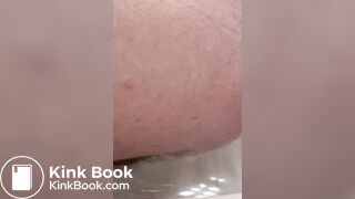 Big shit in sink big ass sound