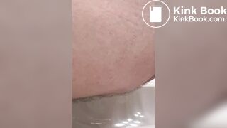 Big shit in sink big ass sound