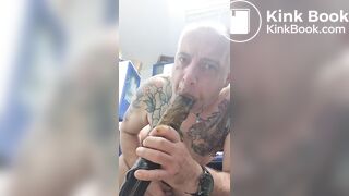 scat dildo blowjob and shit eating