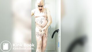 satan slave is ready for his scat sacrifice 2