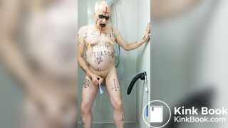 satan slave is ready for his scat sacrifice 2