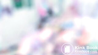 GPastel femdom mistress scat toilet slave