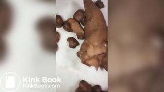 Lightskin black girl Ebony fat pussy Scat compilat