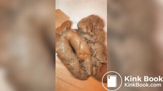 Lightskin black girl Ebony fat pussy Scat compilat