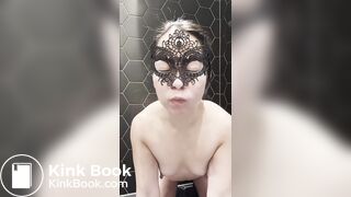 Eating all her shit - Scat slave girl Hades Angel