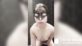 Eating all her shit - Scat slave girl Hades Angel