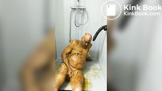 Extreme Perverted Scat Session Of Satan Slave Gera