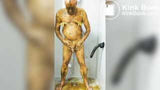 Extreme Perverted Scat Session Of Satan Slave Gera