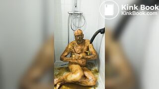 Extreme Perverted Scat Session Of Satan Slave Gera