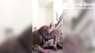 Big ass ,big scat