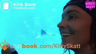 Crowded public toilet shit