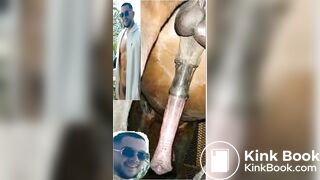 HORSE KuDuRoO DICK CUM MOUTH GIRL SCAT