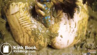 ManureFetish station in the cowshed - masturbating