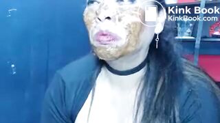 Latina scat face