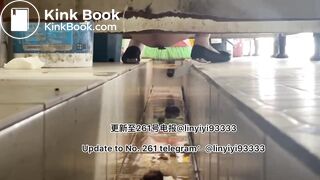 Beautiful girl poops in the toilet 21