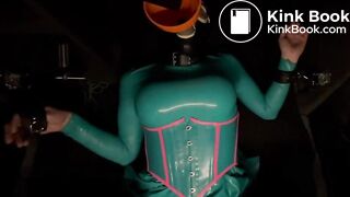 Toilet Doll - Liquid shit funnel feed bondage