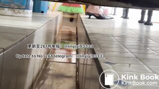 Beautiful girl poops in the toilet 22