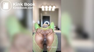 Kapri Styles shit on butt plug then on floor