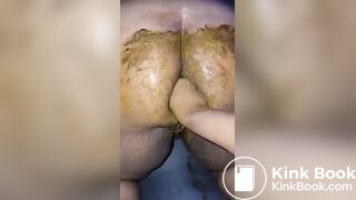 Fist hairy ebony bbw dirty ass