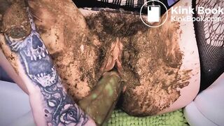 Sw33t B3tty P4rl06r - Dirty Dildo Scat Fuck