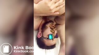 shit eater with his feeder