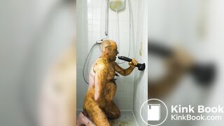 Satan Scat Slave Takes Extreme Enema Scat Session