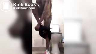 Filthy ebony piss puke shit cam girl daughter talk