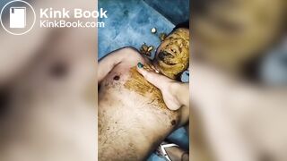 indian scat slave got scat humialated by busty mil