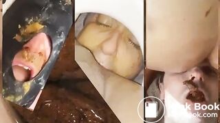 asian hole and shit eating