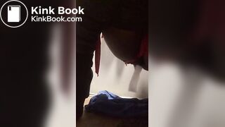 Filthy ebony piss puke shit cam girl