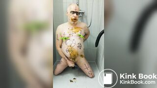 Satan Slave Eats His Shit During Enema Treatment