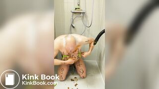Satan Slave Eats His Shit During Enema Treatment