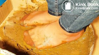 asian brown pantyhose best dog shit play 2024